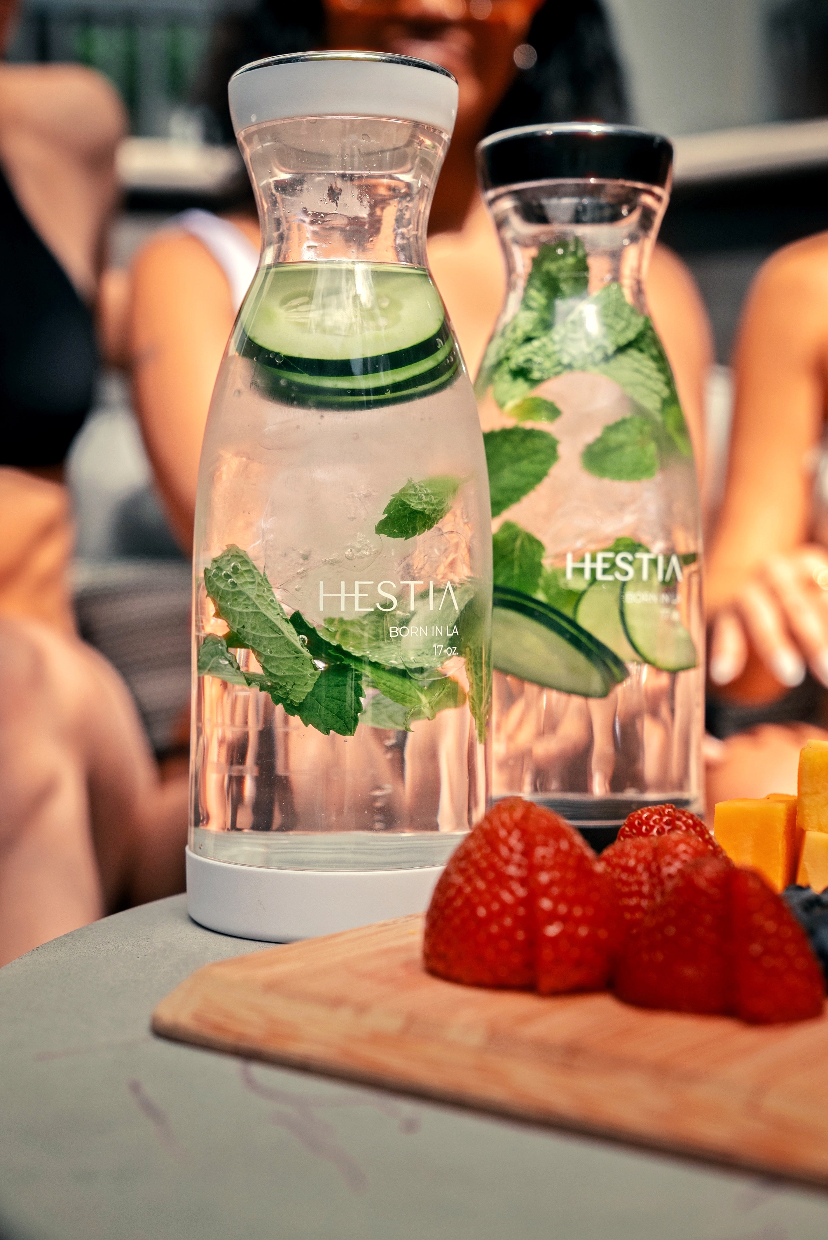 HESTIA bottle with cocktail photo